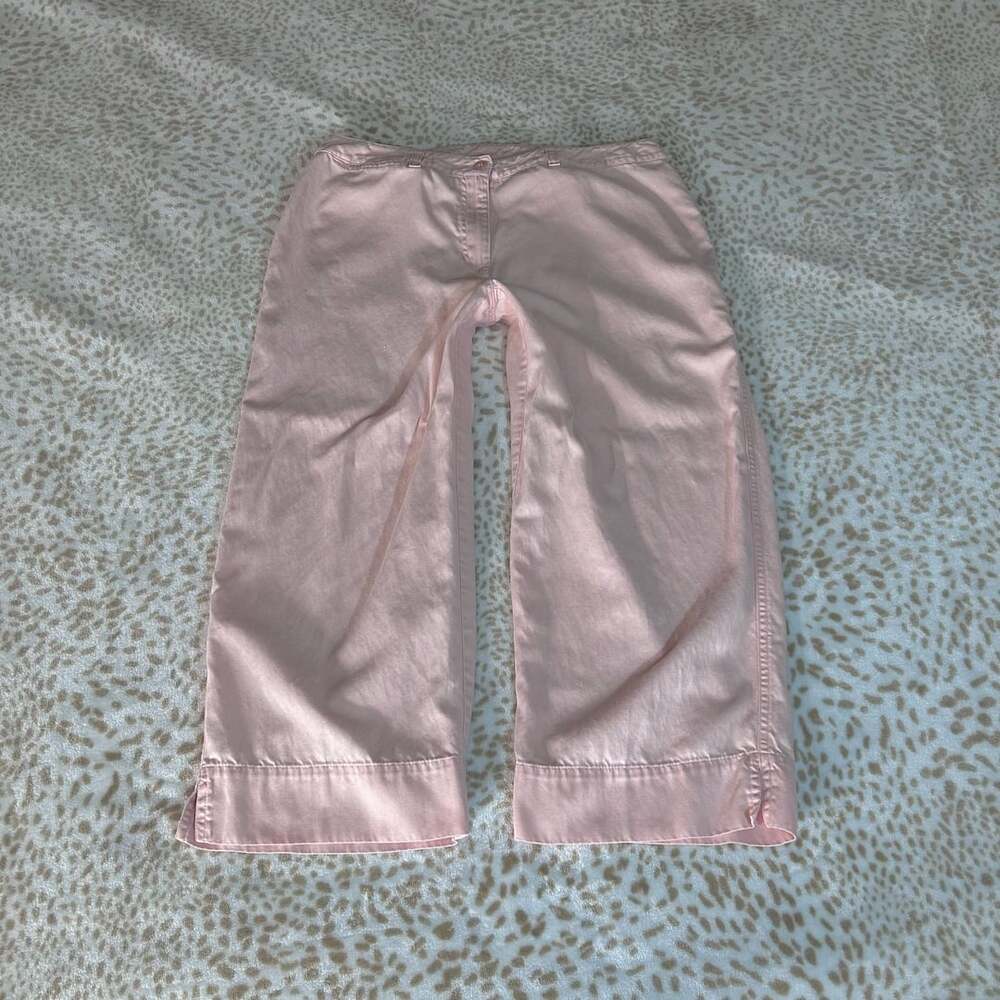 Emma James Pants Size 10 Petite Pink Cropped